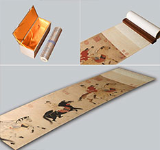 西乌珠穆沁馆藏书画复制博物馆书画复制服务